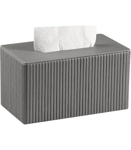 Amazon.com: Sumnacon Tissue Box Cover Rectangular Tissue Box